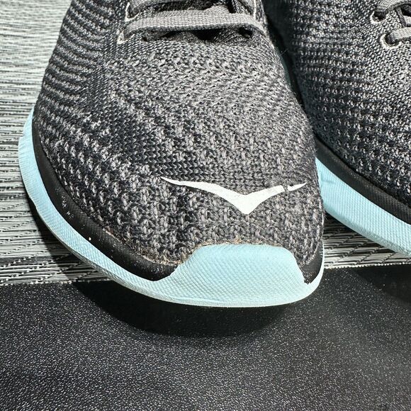 Hoka One One Womens Hupana 2 Black Blue Running Shoes Sneakers Size 7.5 - Picture 6 of 16